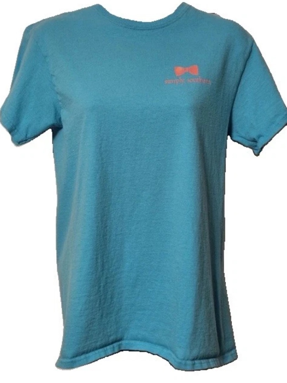 Simply Southern Collection Sea Horse Tee Shirt Top 2 Sided Shell Sail Away